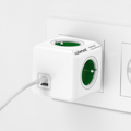 Cubenest PowerCube Original USB A+C PD 20 W Tipo F verde